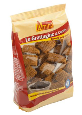 Aminò Le Grattugine Al Cacao Biscotti Ipoproteici 200 g