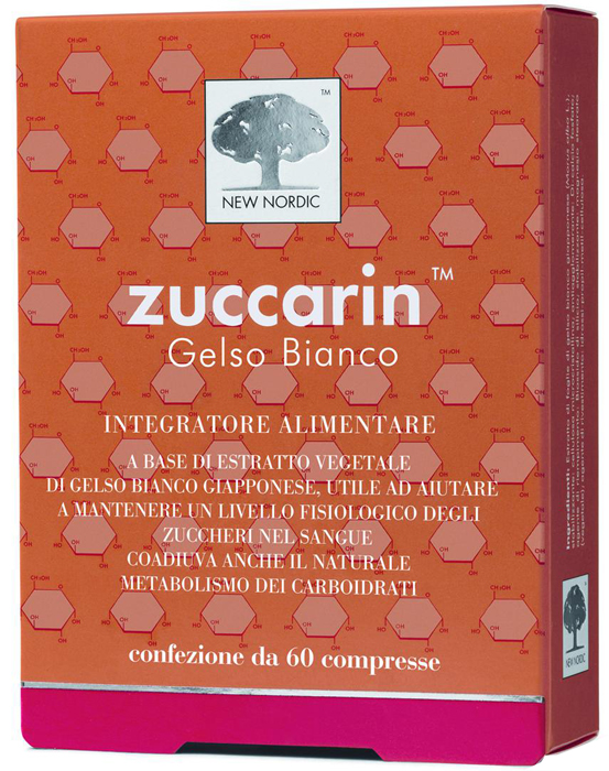 Zuccarin Gelso Bianco Integratore Metabolismo dei Carboidrati 60 Compresse