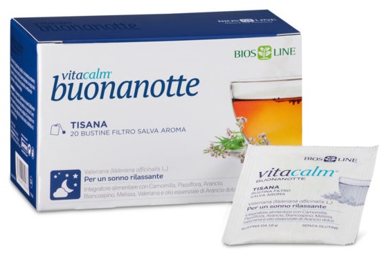 Vitacalm Buonanotte Tisana 20 Filtri