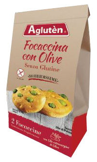 Agluten Focaccine con Olive Senza Glutine 100 g