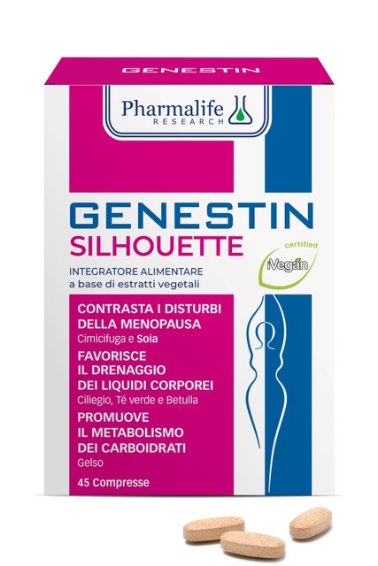Genestin Silhouette Integratore per la Menopausa 45 Compresse