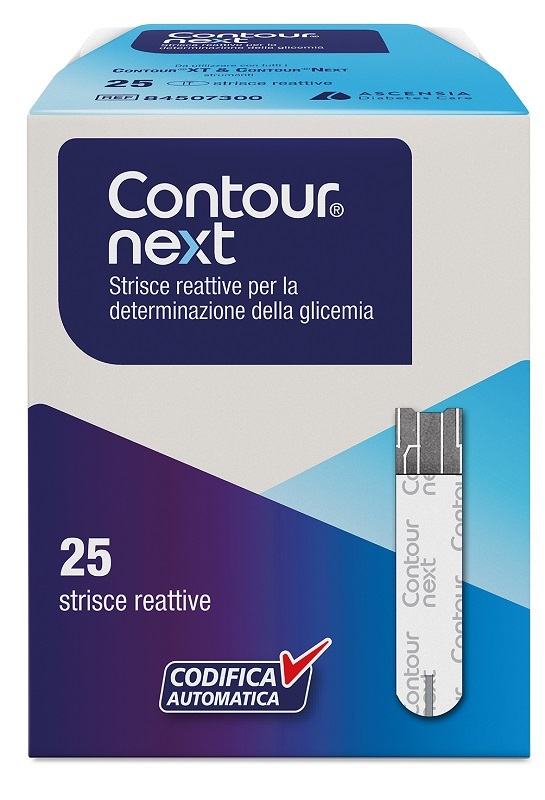 Contour Next Strisce Reattive Glicemia 25 Pezzi