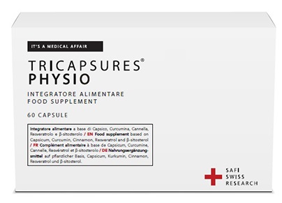 Tricapsures Physio Integratore 60 Compresse