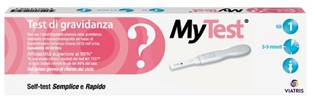 My Test Hcg Rapid Test Gravidanza 1 Pezzo