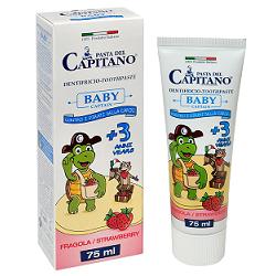 Pasta Del Capitano Dentifricio Baby +3 Anni Fragola 75 ml