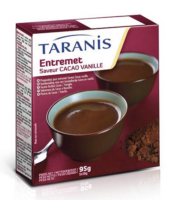 Taranis Budino Aproteico Vaniglia e Cioccolato 5 Bustine