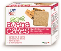 La Finestra Sul Cielo Sweet AvenaCakes Biscotti Di Avena Bio Con Cannella 250 g