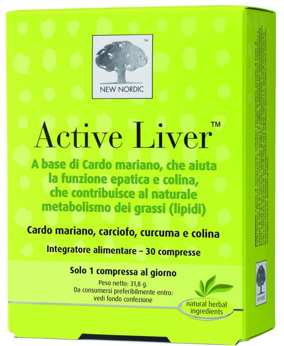Active Liver Integratore Epatico 30 Compresse