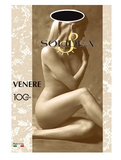 VENERE-100 Collant Visone 5 X - XXL