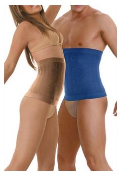 SILVER WAVE ABDOMINAL BAND NERO 3 - ML