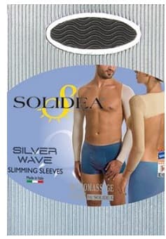 Silver wave slimming sleeves colore champagne misura media
