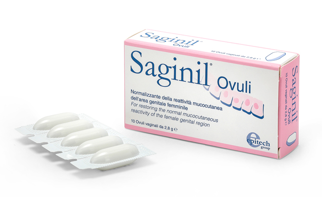 Saginil Normalizzante Reattvità Mucosa Vaginale 10 Ovuli 2,8 g
