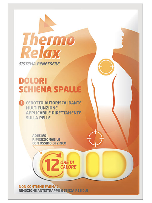 Thermorelax Cerotto Autoriscaldante Per Schiena/Spalle 1 Pezzo
