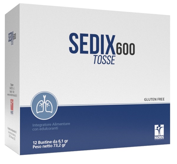 Sedix 600 Tosse Integratore 12 Bustine