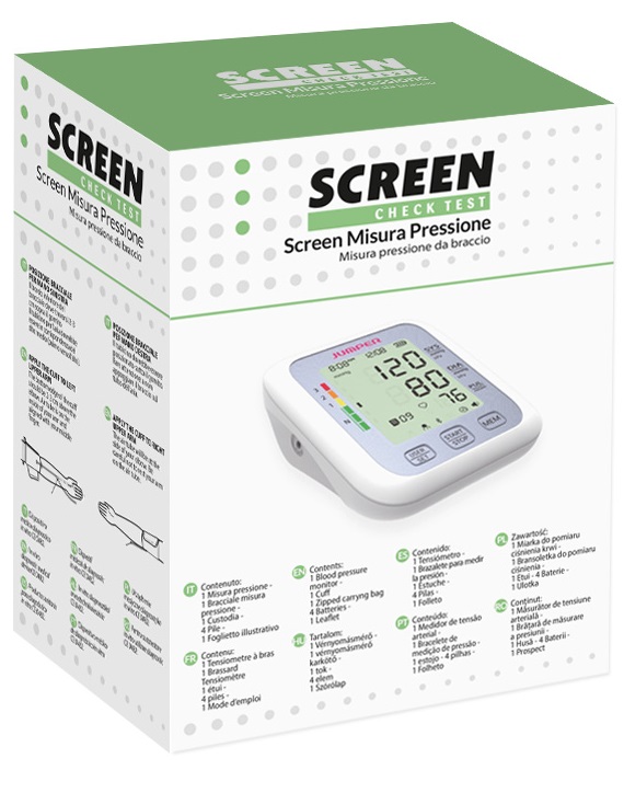Screen Misuratore Pressione