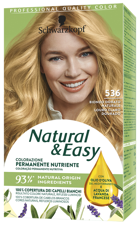 NATURAL &amp; EASY 536 BIONDO D/NATURA