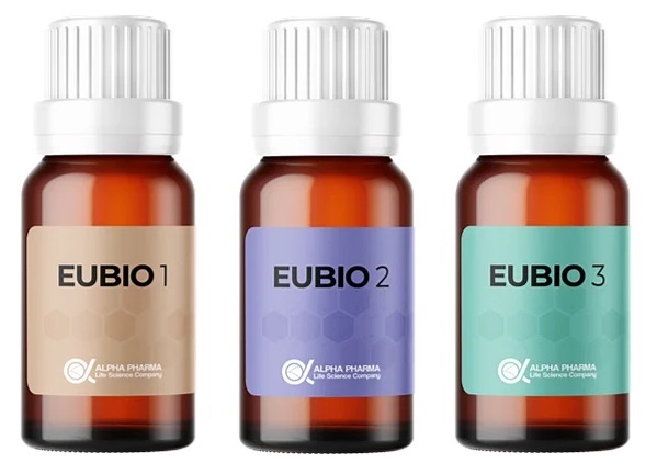 Eubio k 30 flaconcini 10 flaconcini eubio 1 + 10 flaconcini eubio 2 + 10 flaconcini eubio 3