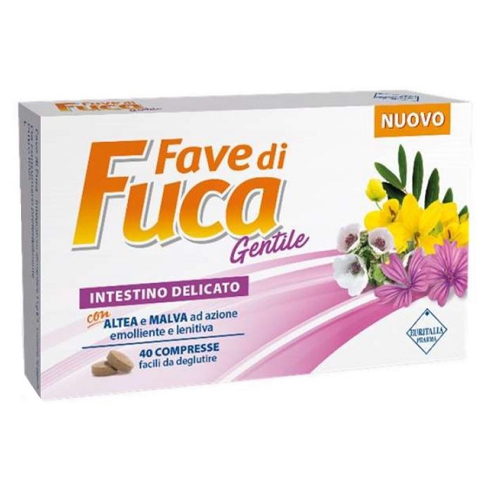 Fave Di Fuca Gentile Integratore Per Regolarità del Transito Intestinale 40 Compresse