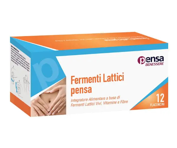 Pensa Pharma Fermenti Lattici Vitamina B Integratore 12 Flaconcini 7 ml