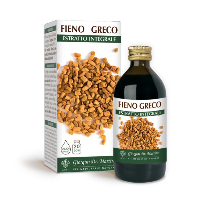 Dr. Giorgini Fieno Greco estratto Integrale Integratore 200 ml