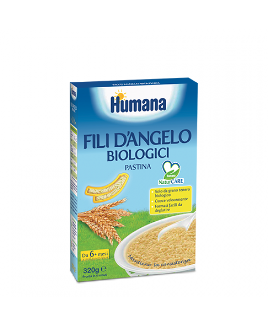 Humana Fili d'Angelo Pastina Biologica 320 g