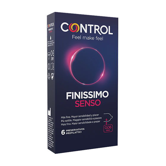 Control Finissimo Senso Preservativi 6 Pezzi