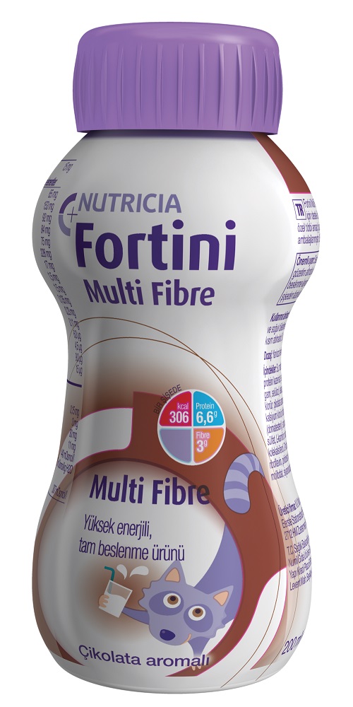 Fortini Multi Fibre Integratore Nutrizionale Gusto Cioccolato 200 ml
