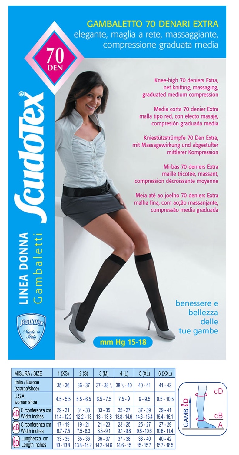 Scudotex gamb. 70 nero 2