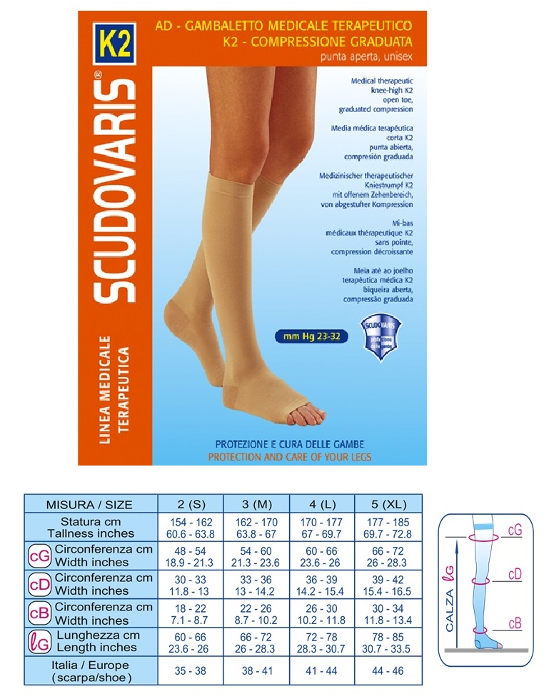Scudovaris gambaletto k2 fine 5