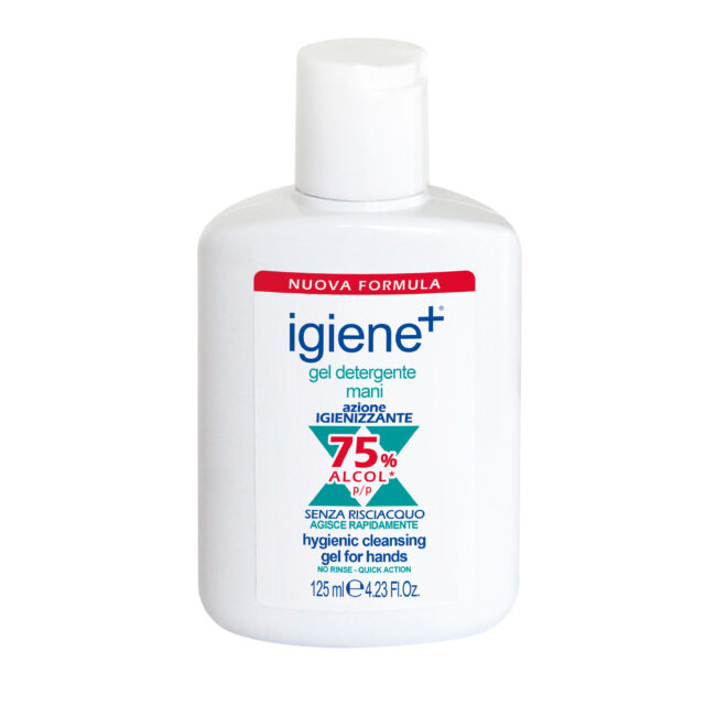 IGIENE+ GEL DET MANI S/RI125ML