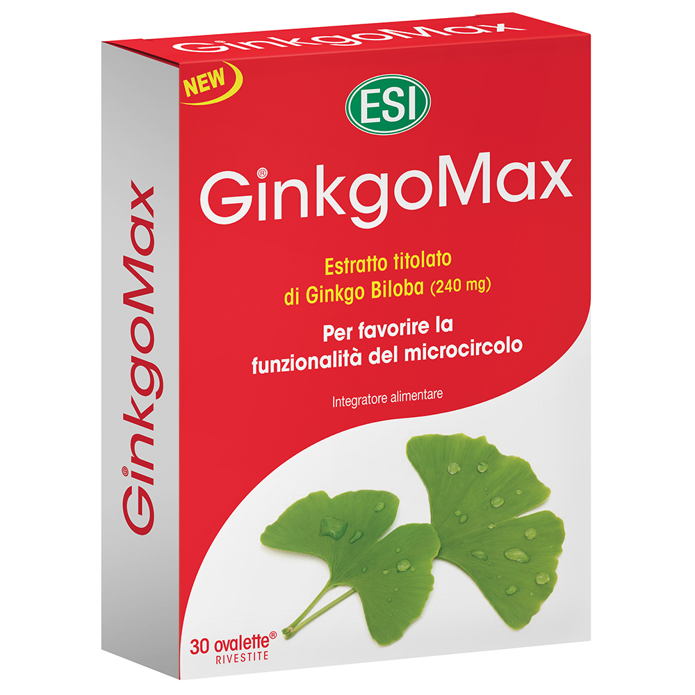 Esi Ginkgomax Integratore Memoria 30 Ovalette