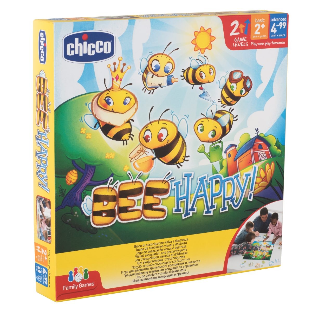 gioco di memoria Beehappy acchiappa le api 24m+