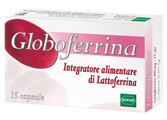 Globoferrina Integratore di Ferro 15 Capsule