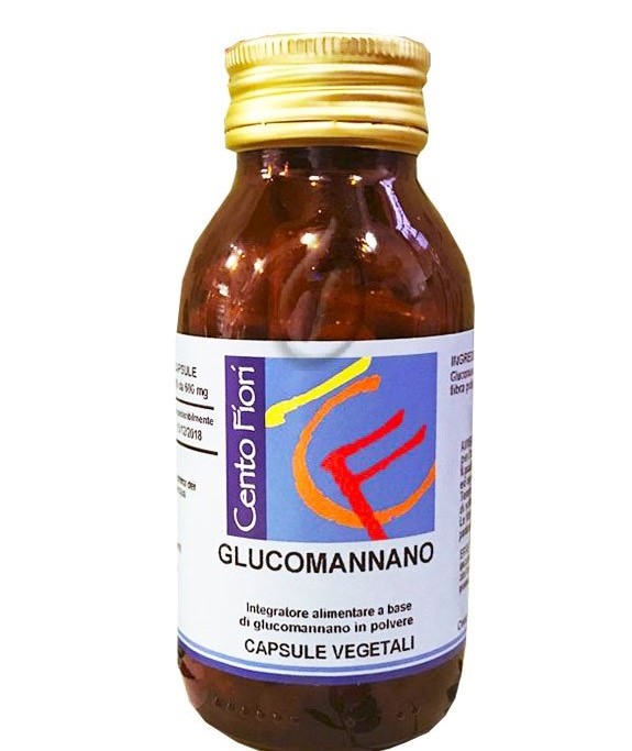 Glucomannano 100 capsule vegetali