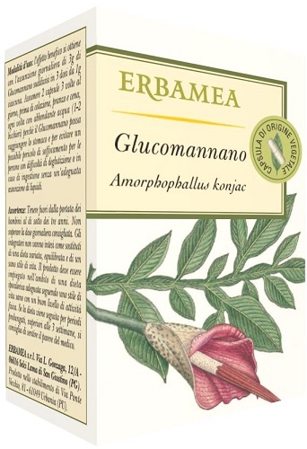 Glucomannano 50 Capsule vegetali - Integratore per il controllo del peso corporeo