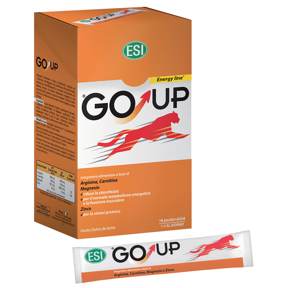 ESI Go Up Integratore Energizzante 16 Pocket Drink