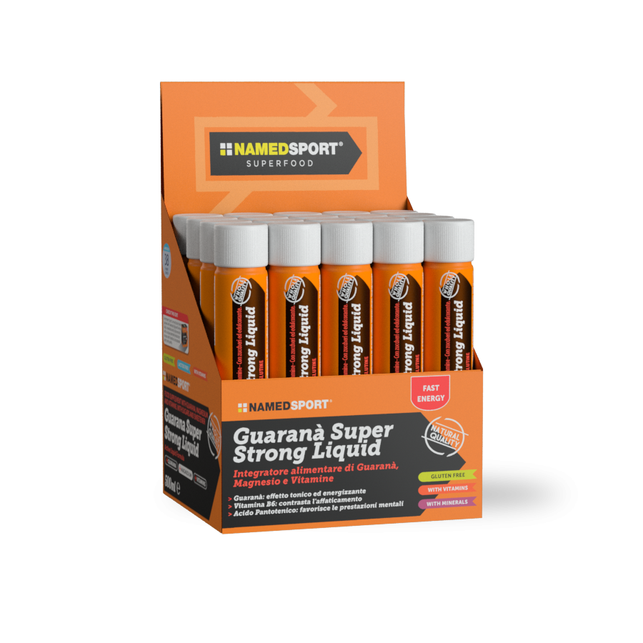 Named Sport Guaranà Super Strong Liquid Integratore Energizzante 1 Fiala