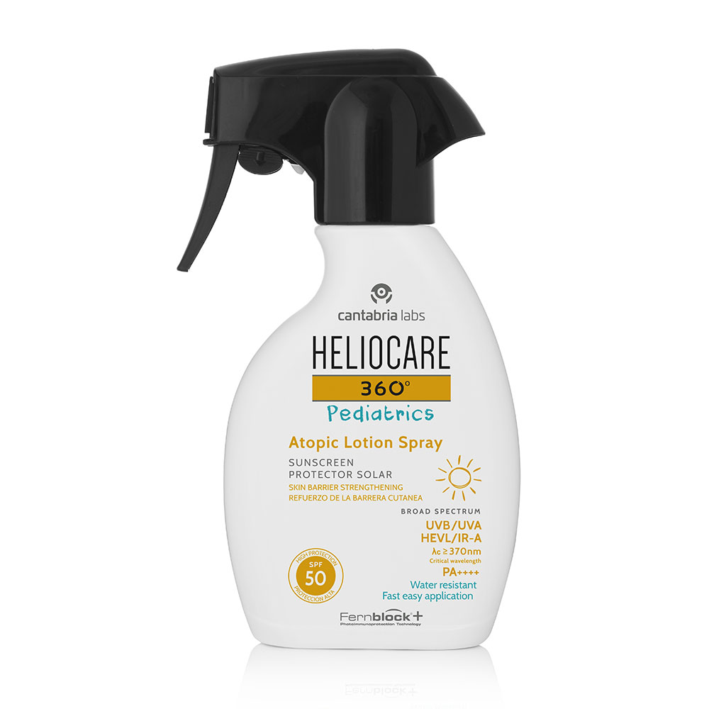 Heliocare 360° Pediatrics Atopic Lotion Spray SPF 50 Lozione Solare Bambini 250 ml