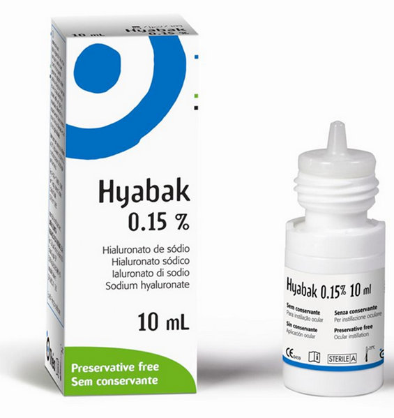 Hyabak 0,15% Soluzione Oftalmica 10 ml