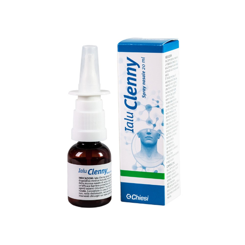 Ialu Clenny Spray Nasale Soluzione Isotonica con Acido Ialuronico 20 ml
