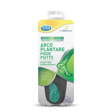 Scholl Arco Plantare Piede Piatto Taglia L 2 Pezzi