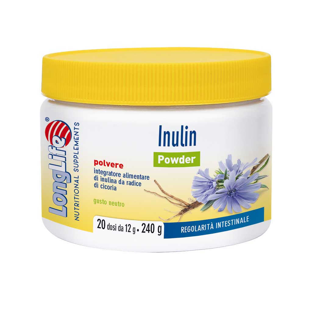 LongLife Inulina Polvere Integratore Benessere Intestinale 240 g