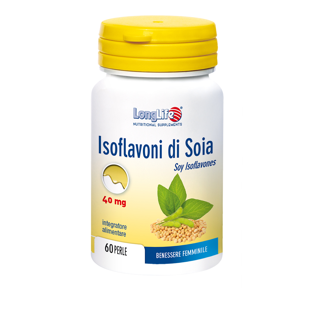LongLife Isoflavoni di Soia Integratore Menopausa 60 Perle