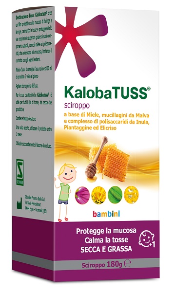 Kaloba Tuss Sciroppo Per La Tosse Secca e Grassa Bambini 180 g