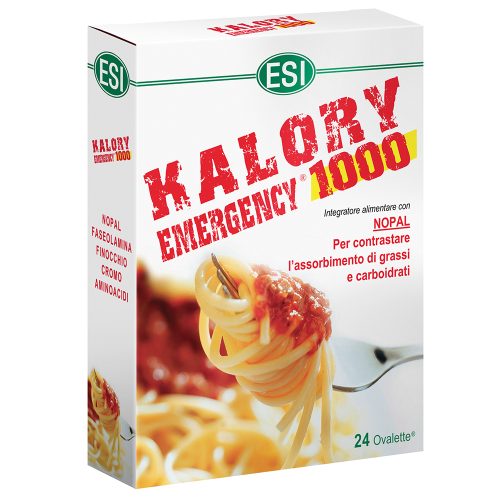 Esi Kalory Emergency 1000 Integratore Dietetico 24 Ovalette