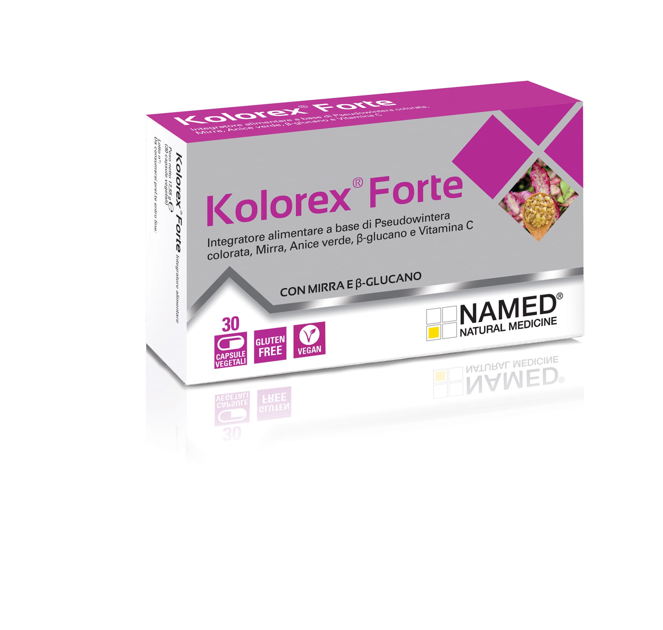 Kolorex Forte Integratore Per la Candida 30 Capsule Vegetali