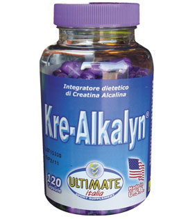 Ultimate Italia Kre Alcalyn Integratore Creatina Alcalina 120 Capsule