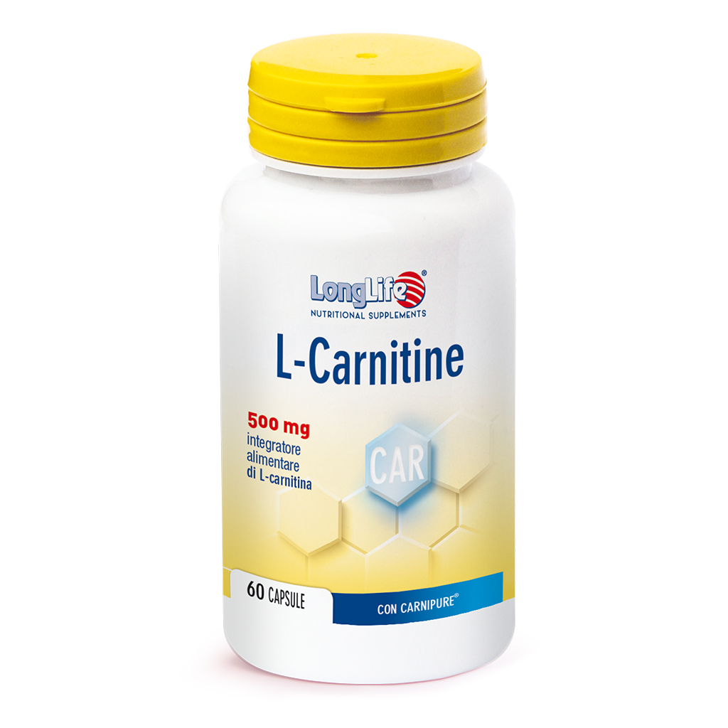 LongLife L-Carnitine Integratore 60 Capsule