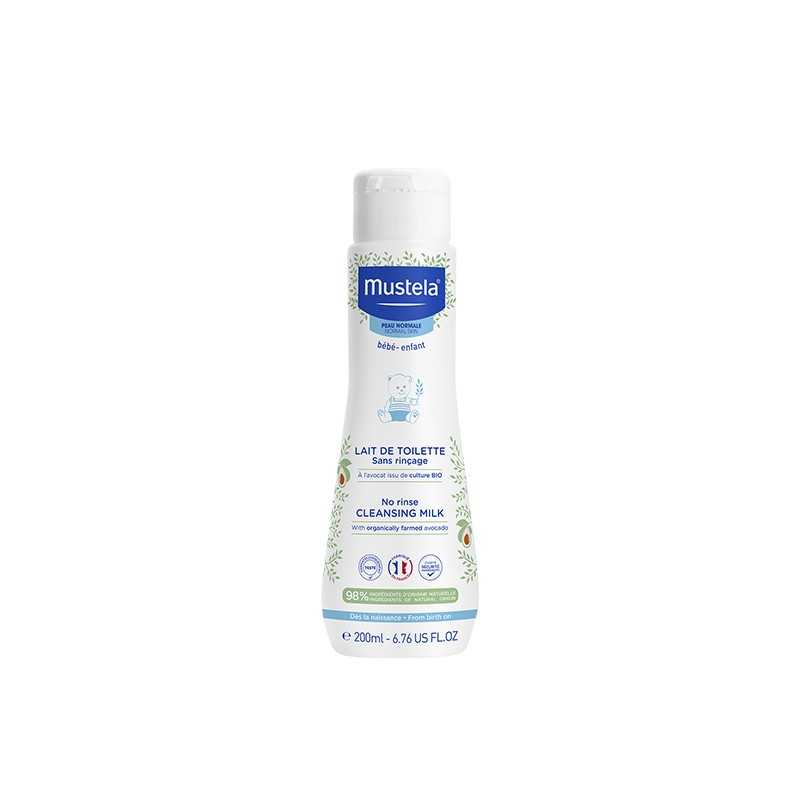 Mustela Latte di Toilette Detersione Neonati Pelle Secca 200 ml