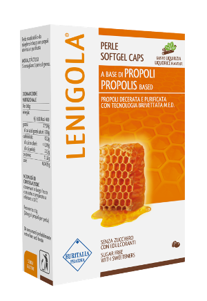Lenigola Balsamiche Integratore Mal Di Gola Gusto Liquirizia 20 Perle